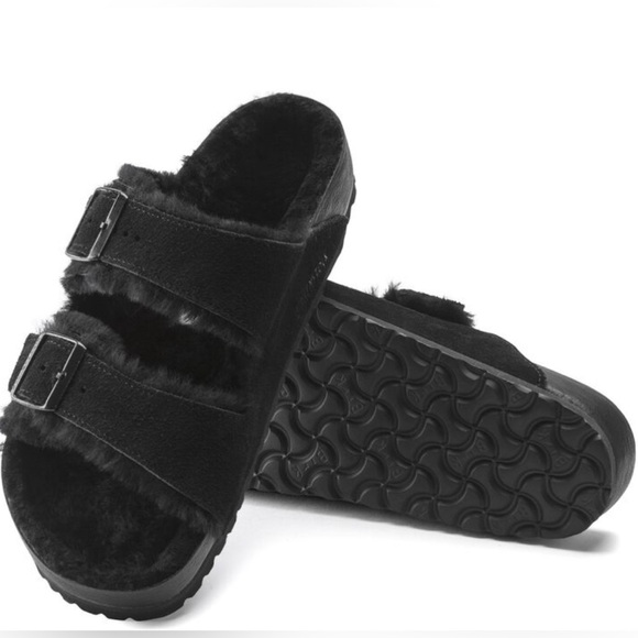 Arizona Shearling Suede Leather NWT size 6 - Picture 2 of 10